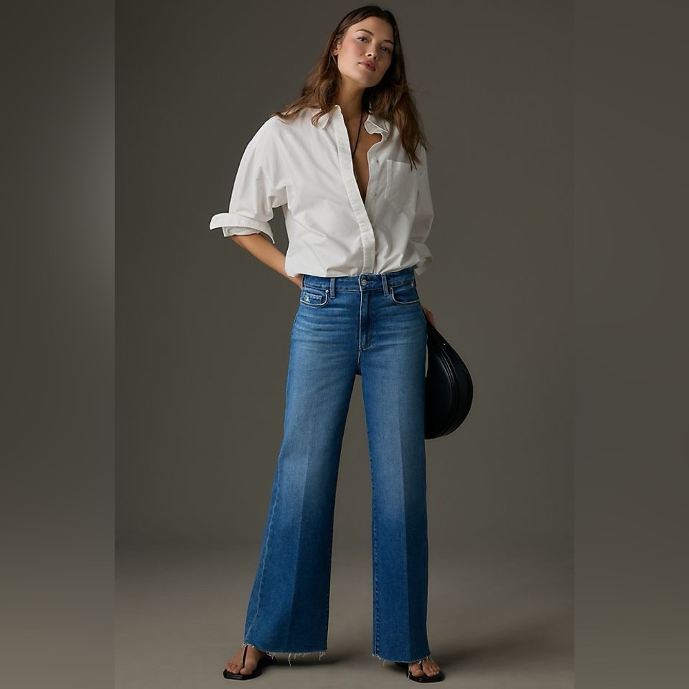 Paige Anessa Wide Leg Jean